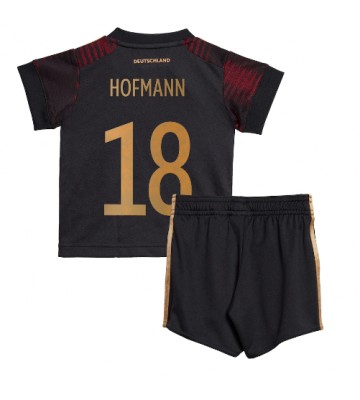 Niemcy Jonas Hofmann #18 Koszulka Wyjazdowych Dziecięca MŚ 2022 Krótki Rękaw (+ Krótkie spodenki)